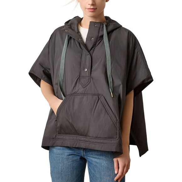 Lilla P WomensOversized Fit Hooded Poncho